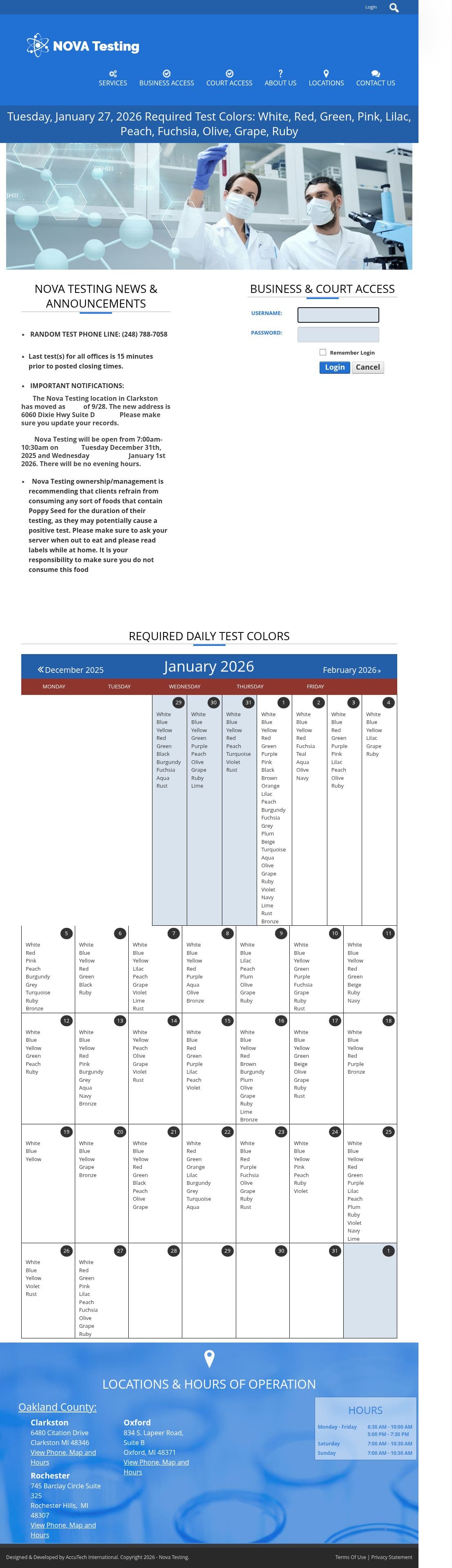 Nova in Oakland County, Lake Orion MI