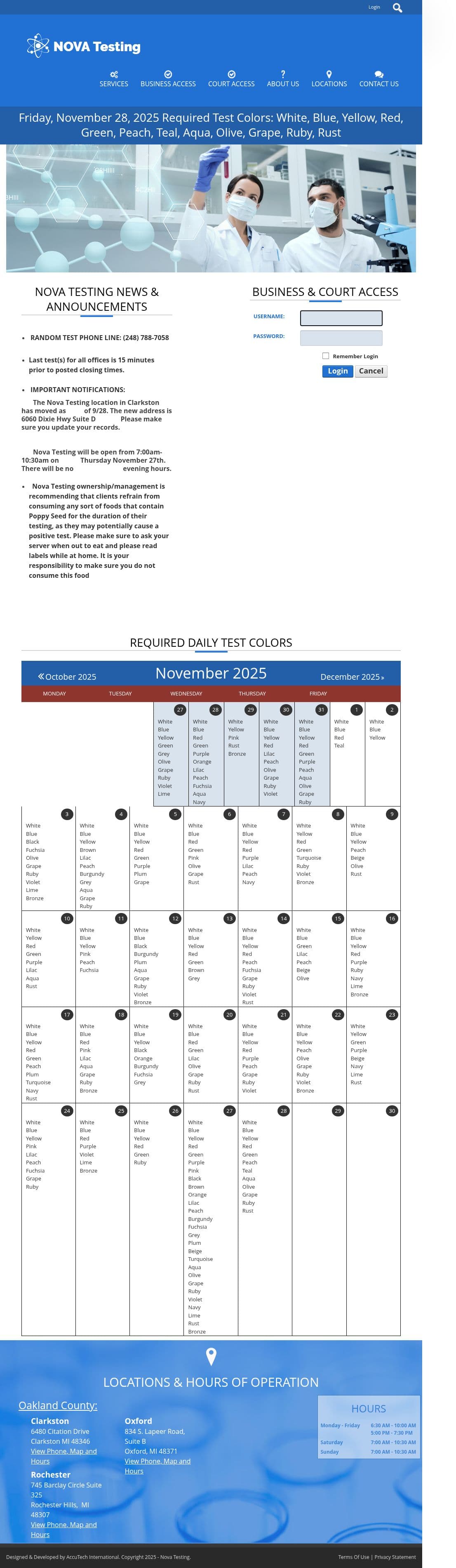 Nova in Oakland County, Lake Orion MI