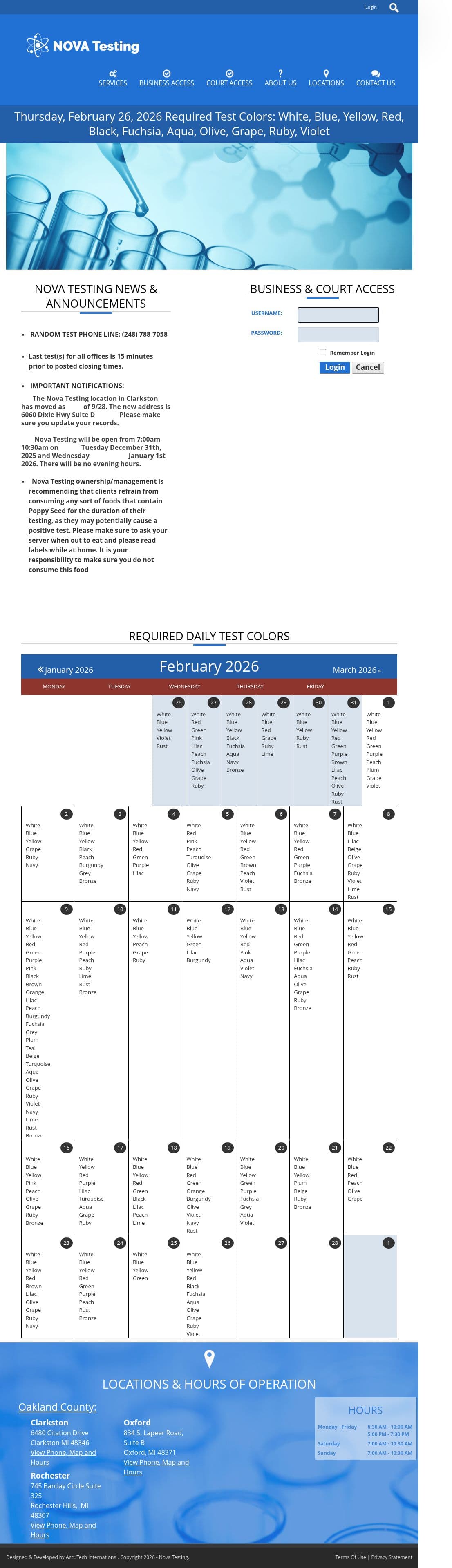 Nova in Oakland County, Lake Orion MI
