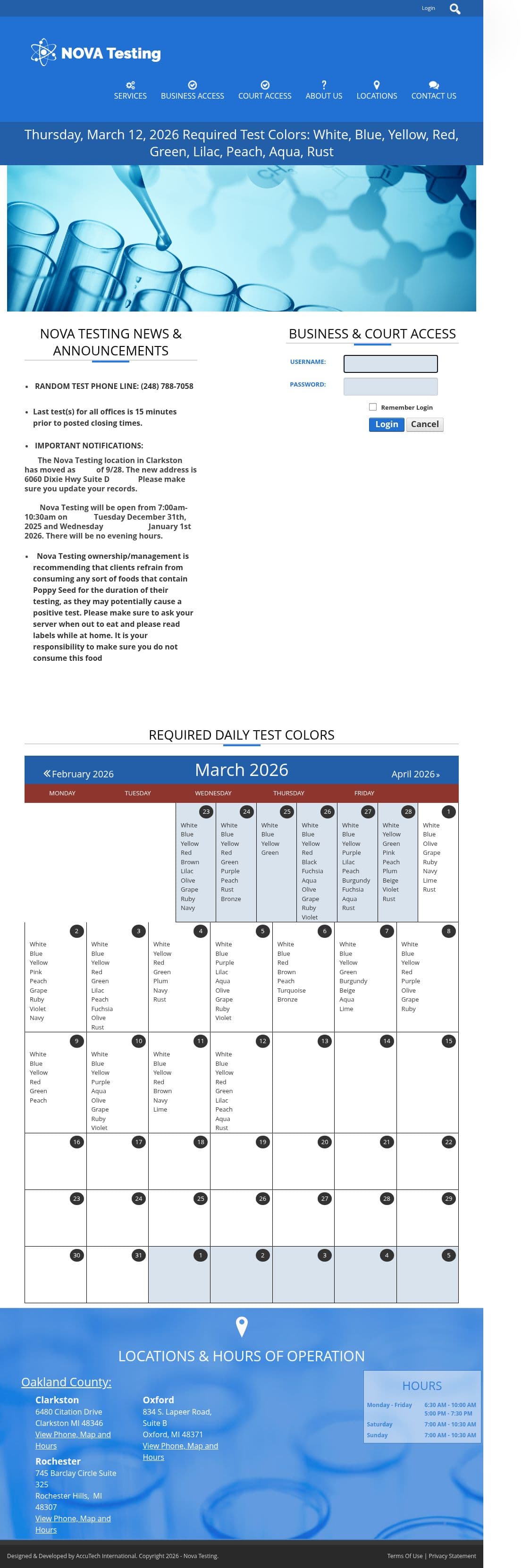 Nova in Oakland County, Lake Orion MI