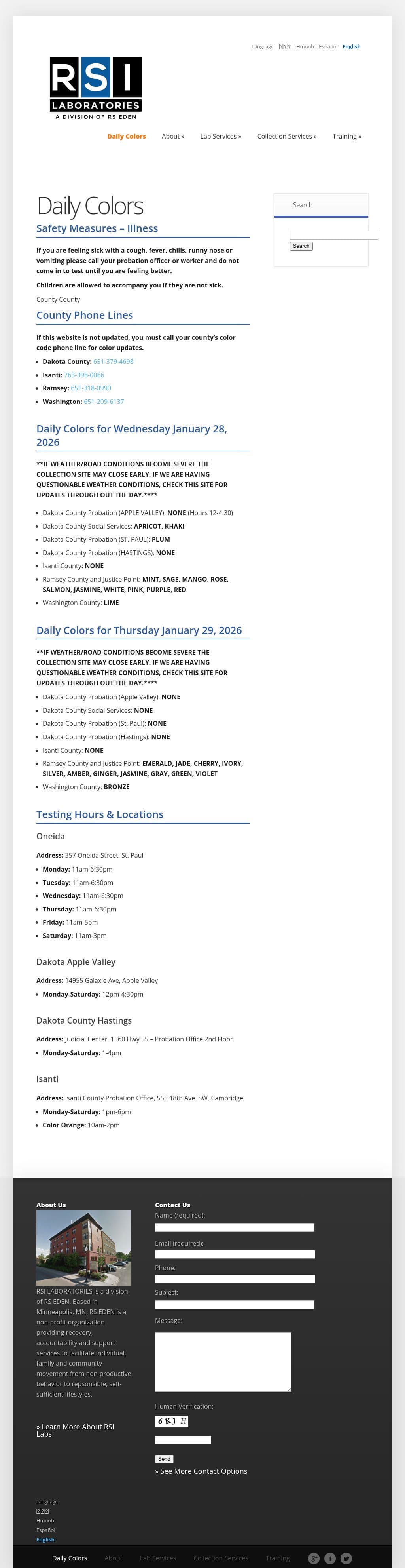 RSI Apple Valley in Dakota County, Apple Valley MN