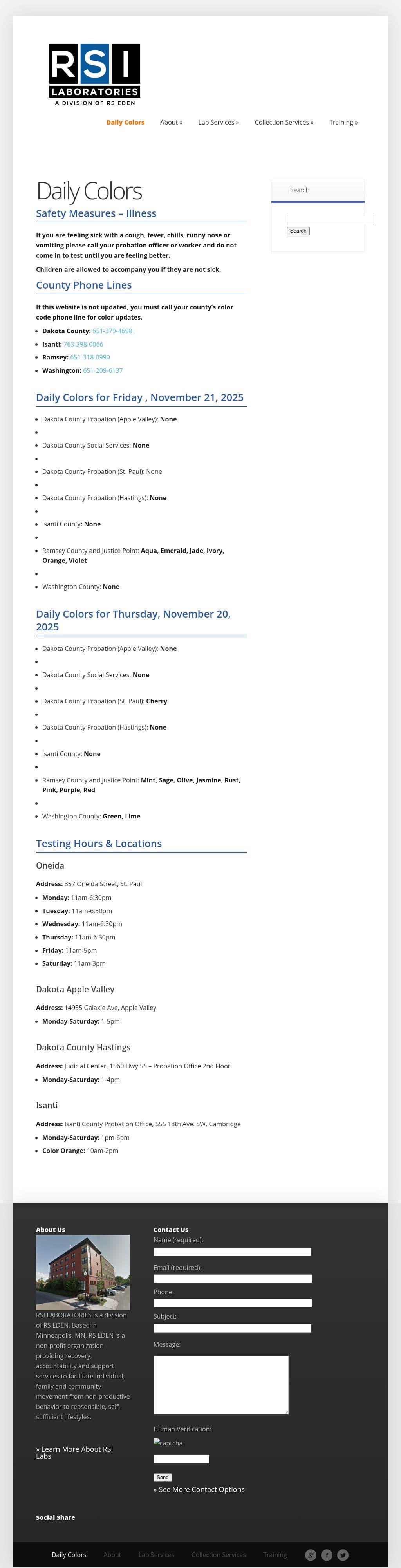 RSI Apple Valley in Dakota County, Apple Valley MN