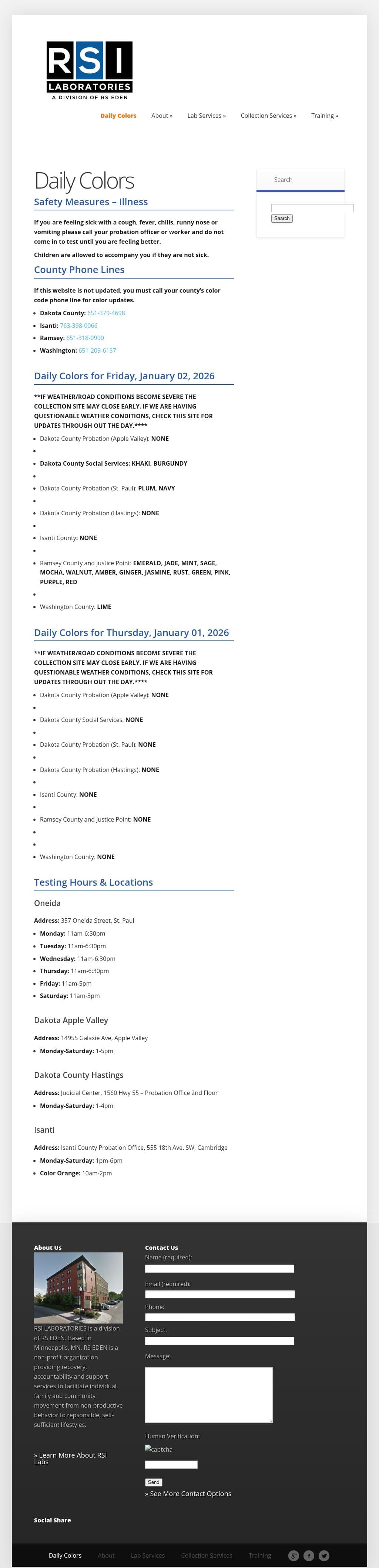 RSI Dakota County Hastings Hastings MN