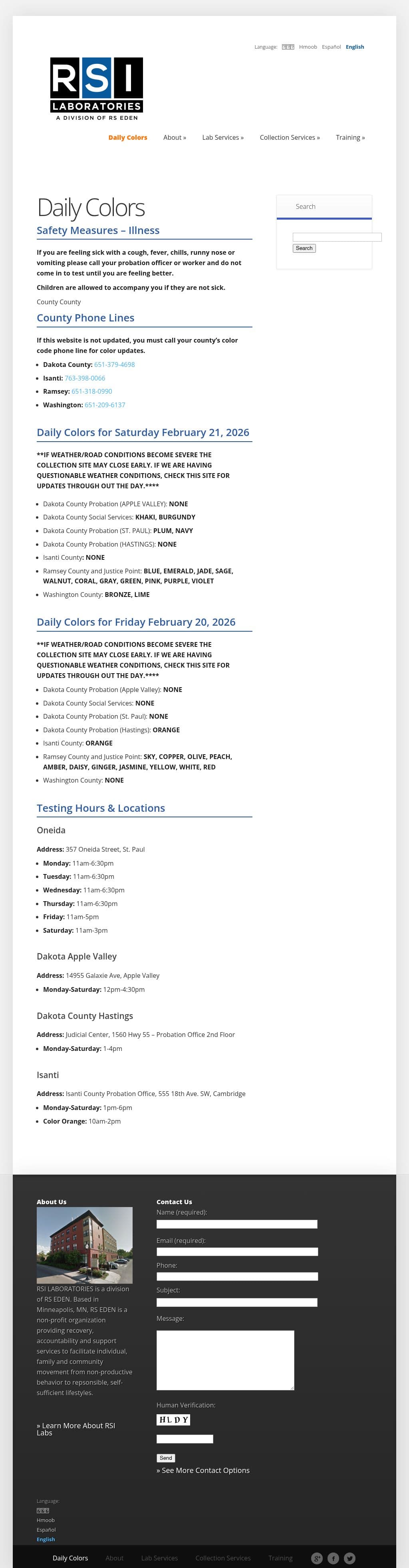 RSI Dakota County Hastings Hastings MN