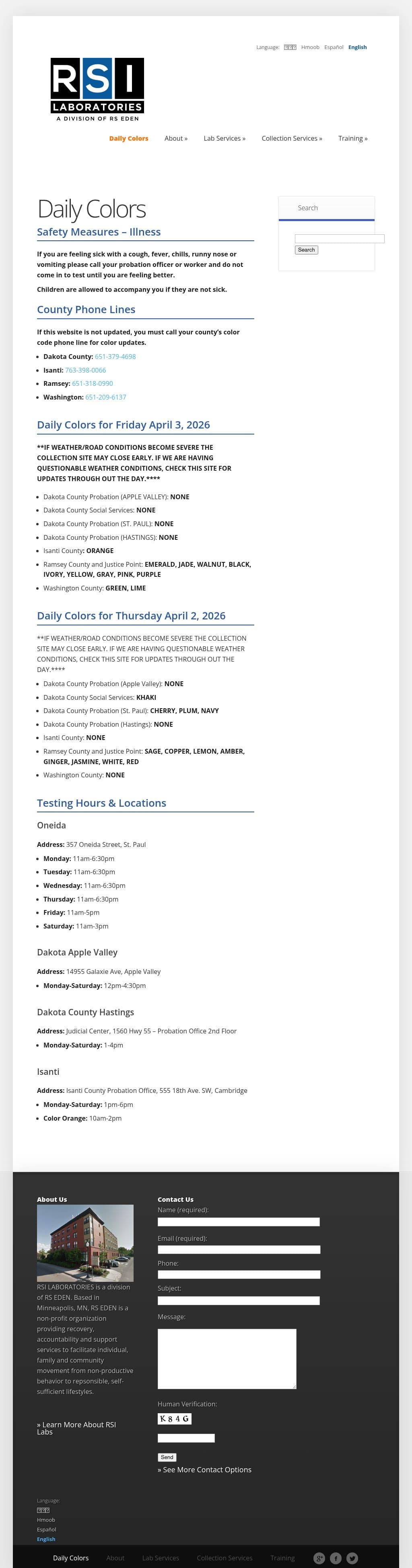 RSI Dakota County Hastings Hastings MN