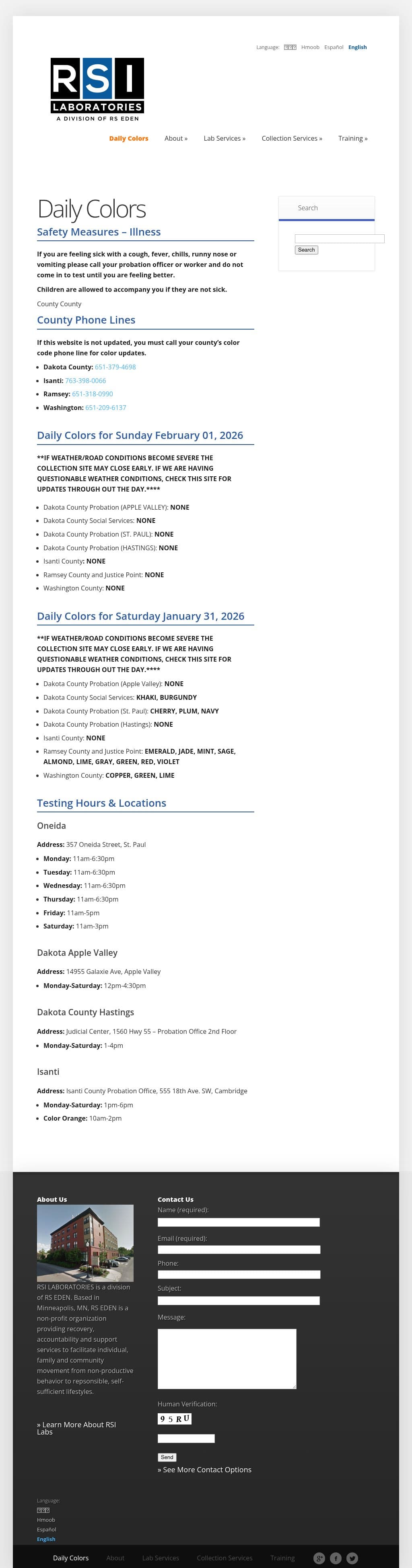 RSI Isanti County Cambridge MN