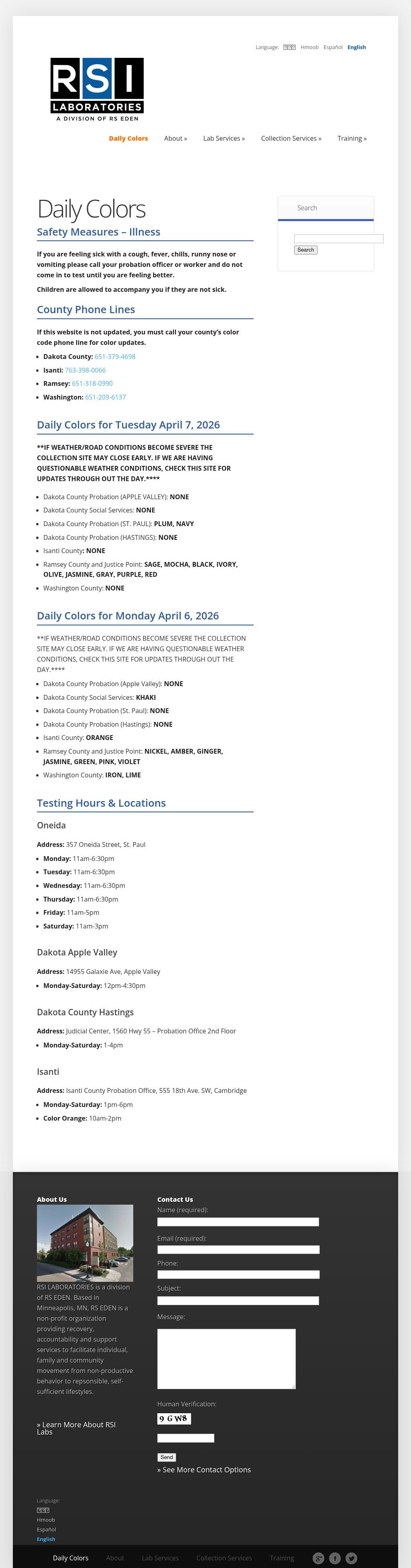 RSI Isanti County Cambridge MN