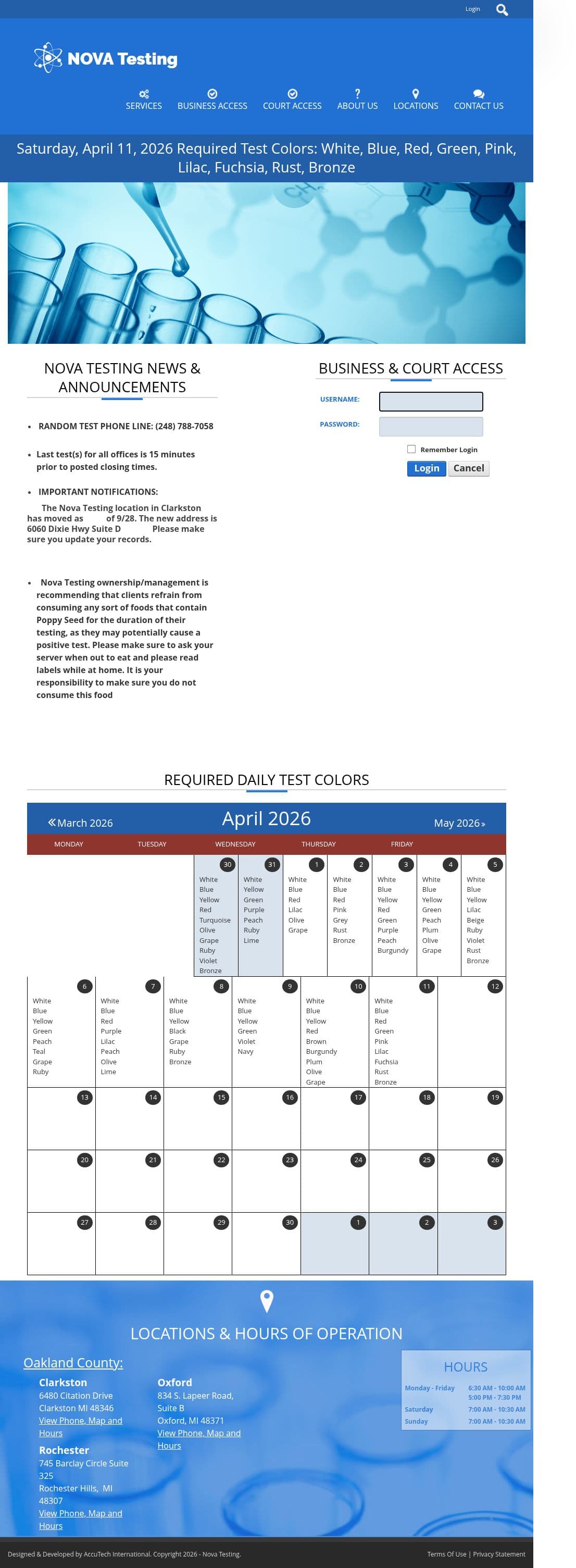 Nova in Oakland County, Lake Orion MI
