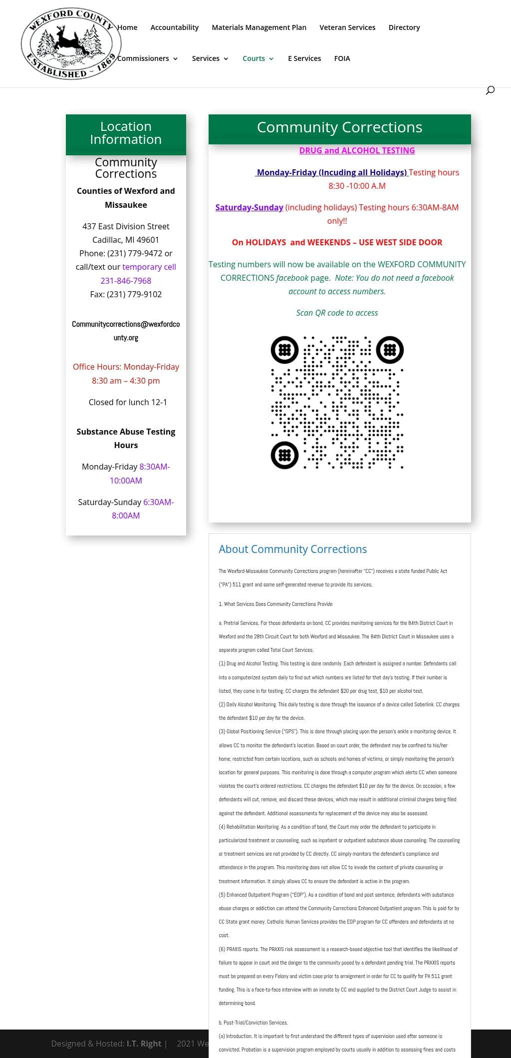 Wexford County Cadillac MI