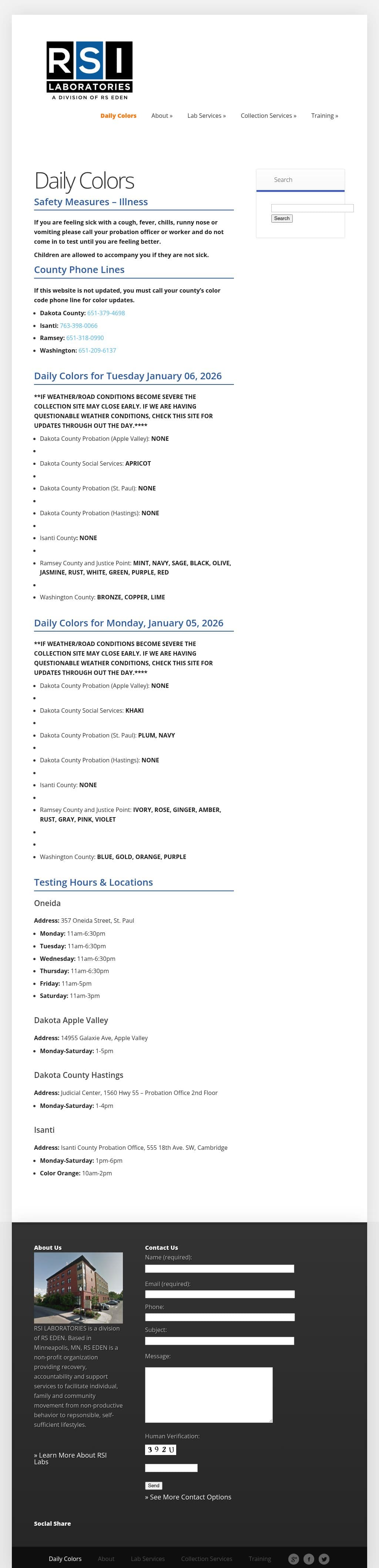 RSI Isanti County Cambridge MN